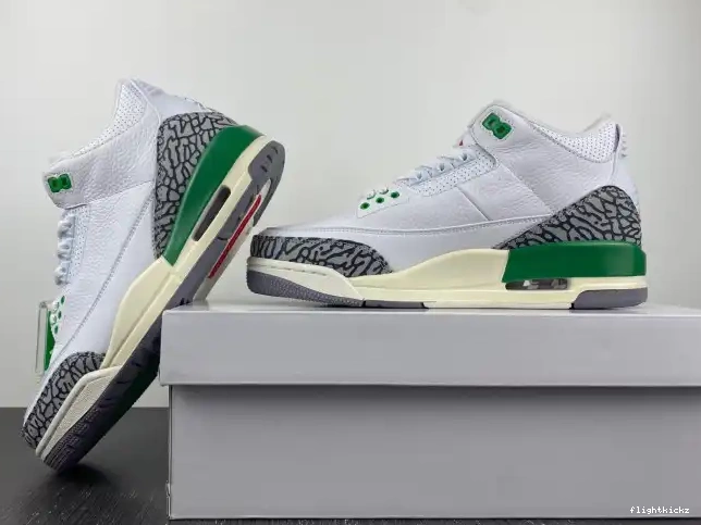 Green Lucky Retro Jordan 3 CK9246-136 (W) 0627